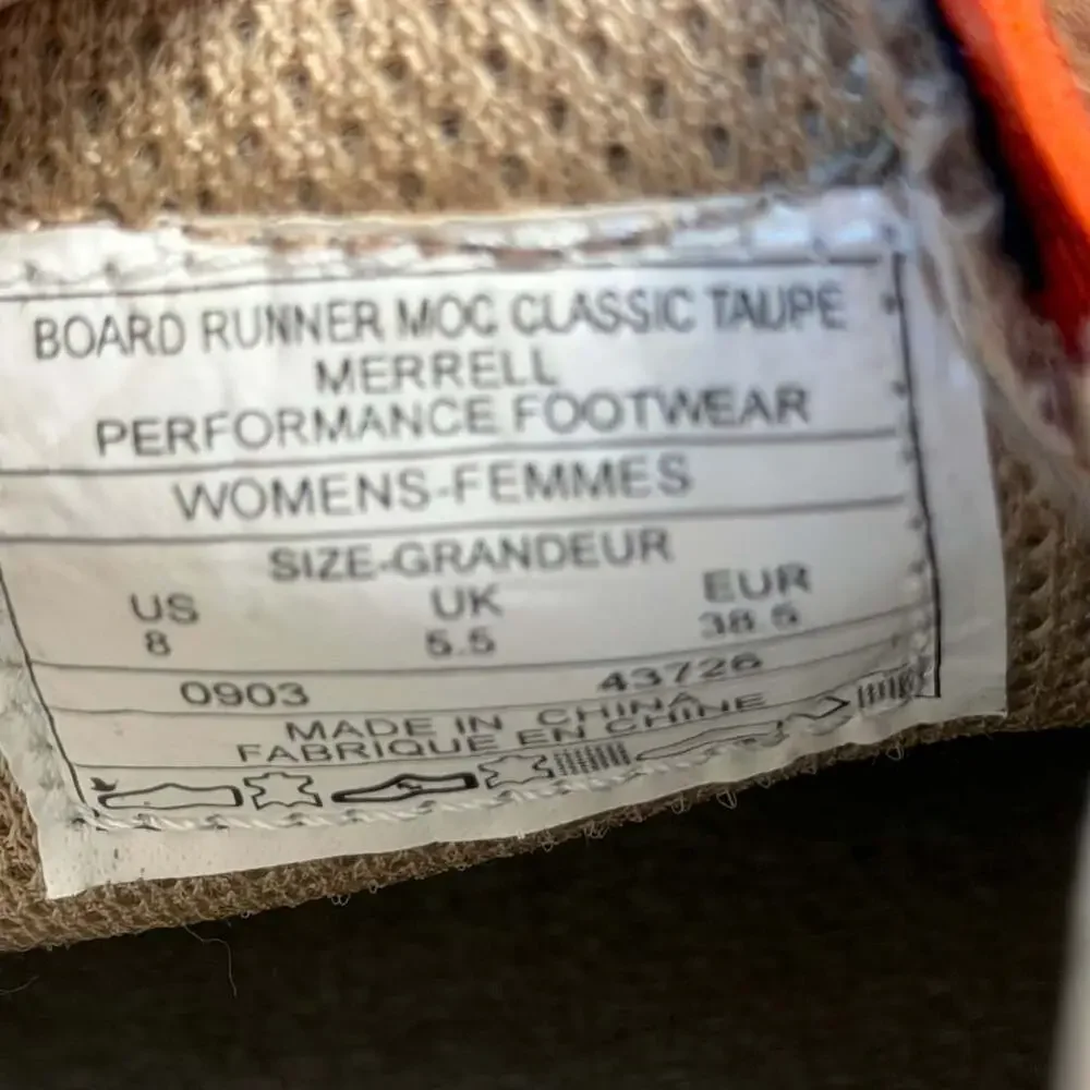 Merrell Slip-On Shoes Brown Suede